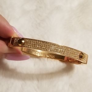 MICHAEL KORS ROSE GOLD PAVÉ BRACELET